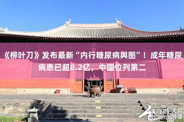 《柳叶刀》发布最新“内行糖尿病舆图”！成年糖尿病患已超8.2亿，中国位列第二